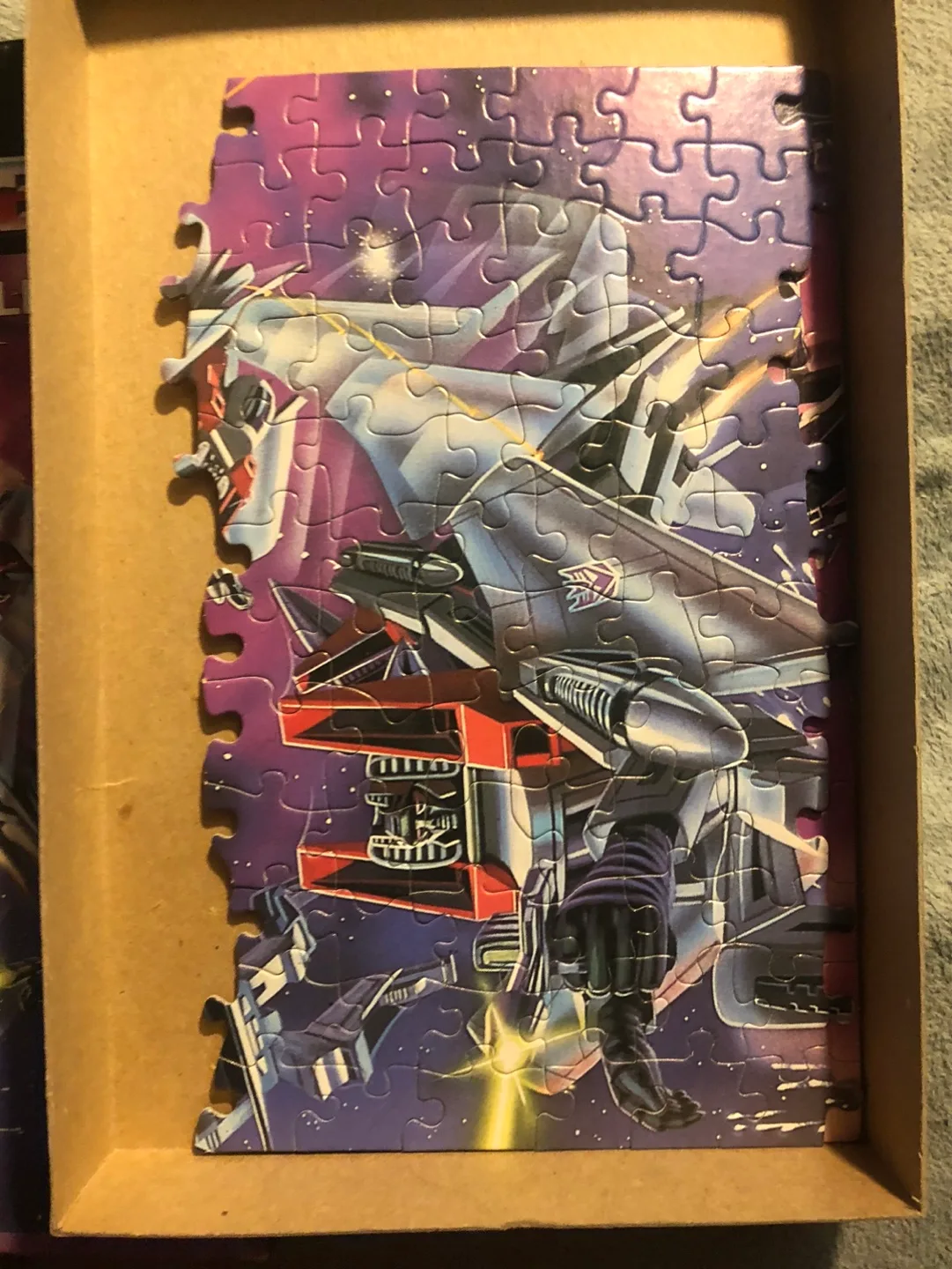 Transformers Jigsaw puzzle vintage image indicator(3)