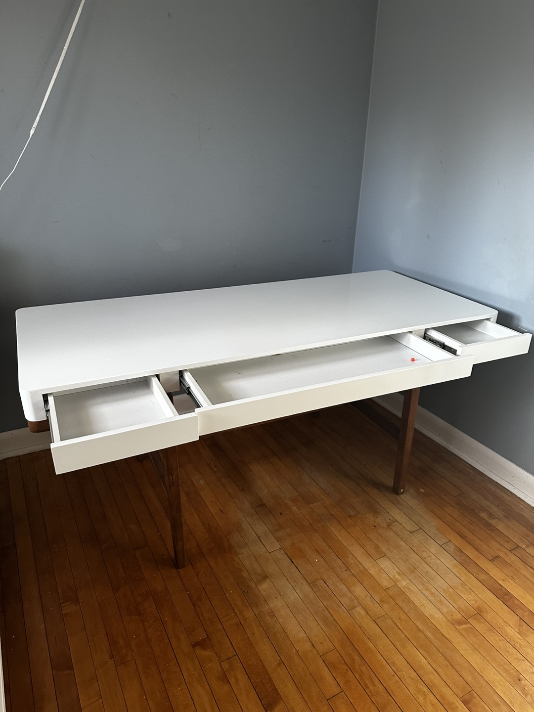 💚 Structube ADEL Solid Ash Wood Desk - photo 5