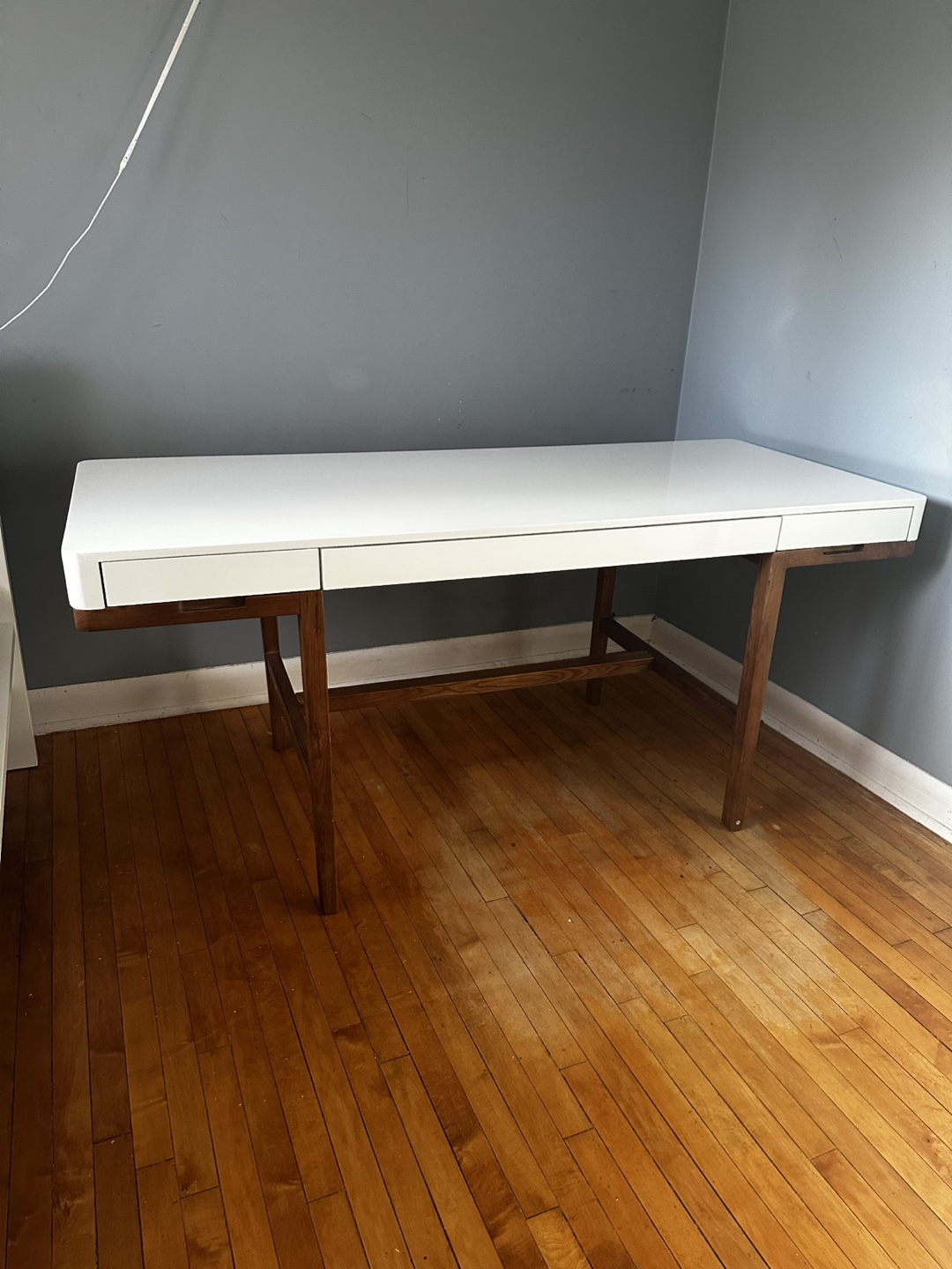 💚 Structube ADEL Solid Ash Wood Desk - photo 4