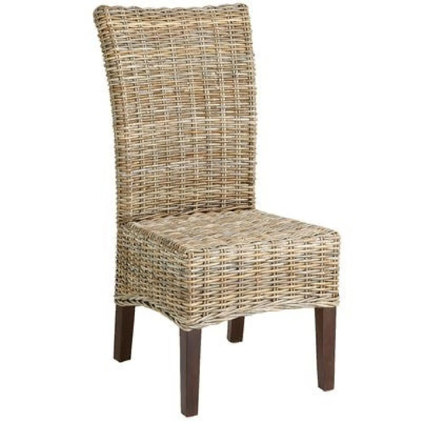 💚 Pier 1 Kubu Wicker Dining Chairs (Set of 2) thumbnail
