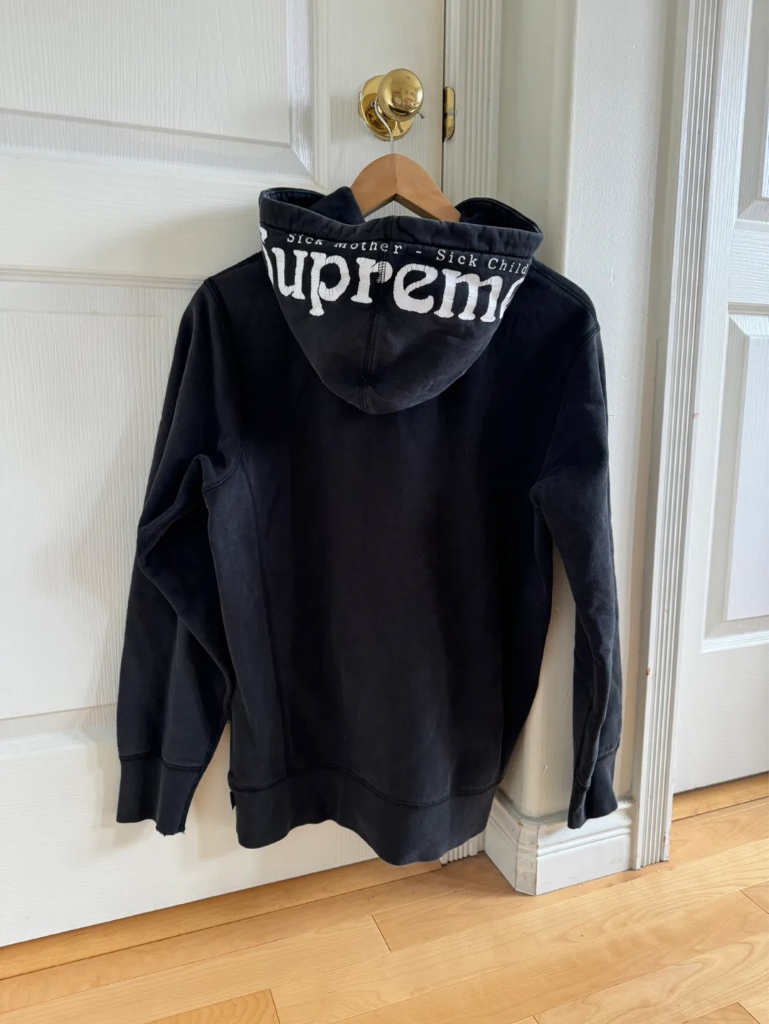 Supreme Sick Mother Sick Child Hoodie image indicator(2)
