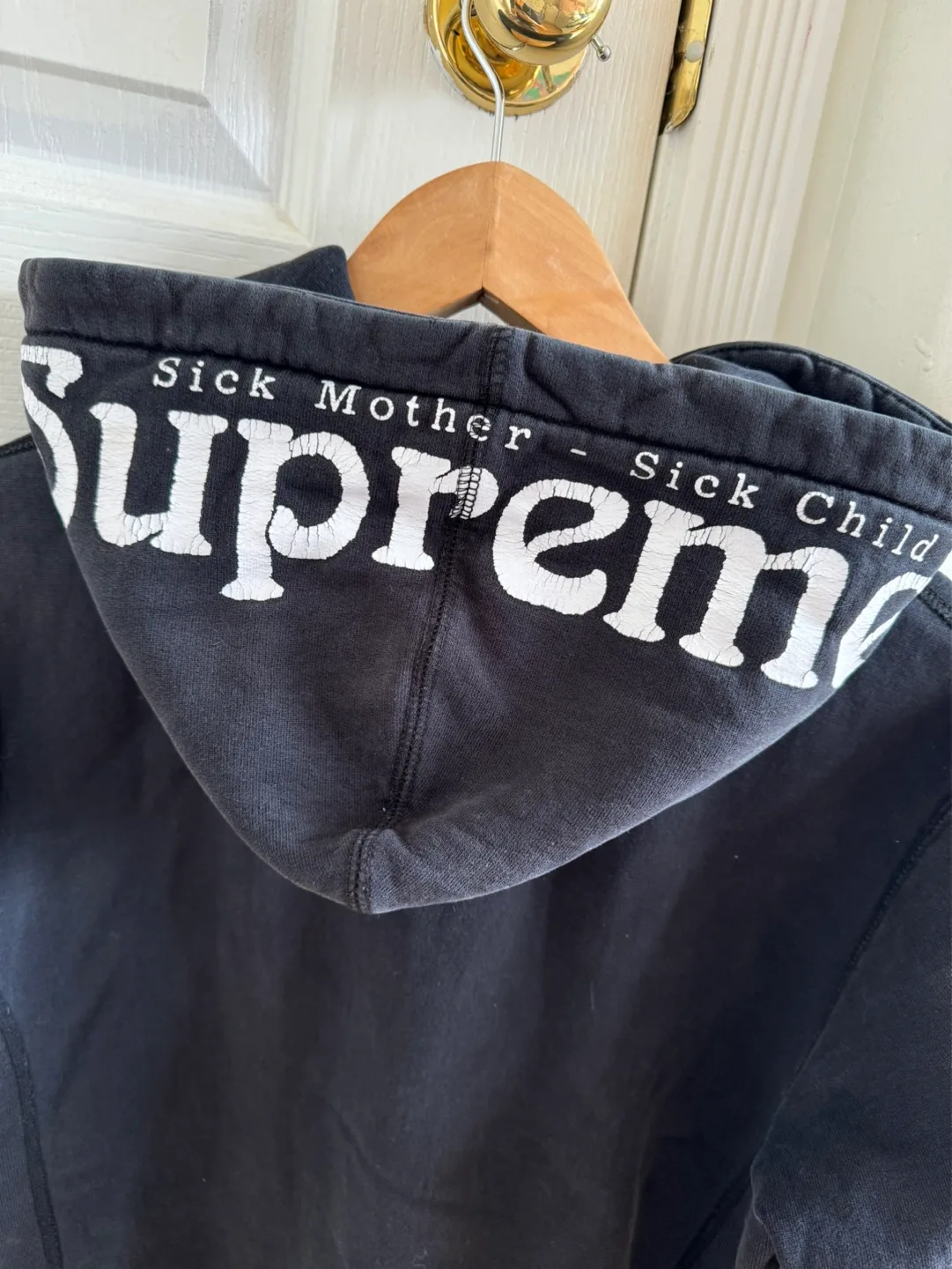 Supreme Sick Mother Sick Child Hoodie image indicator(3)