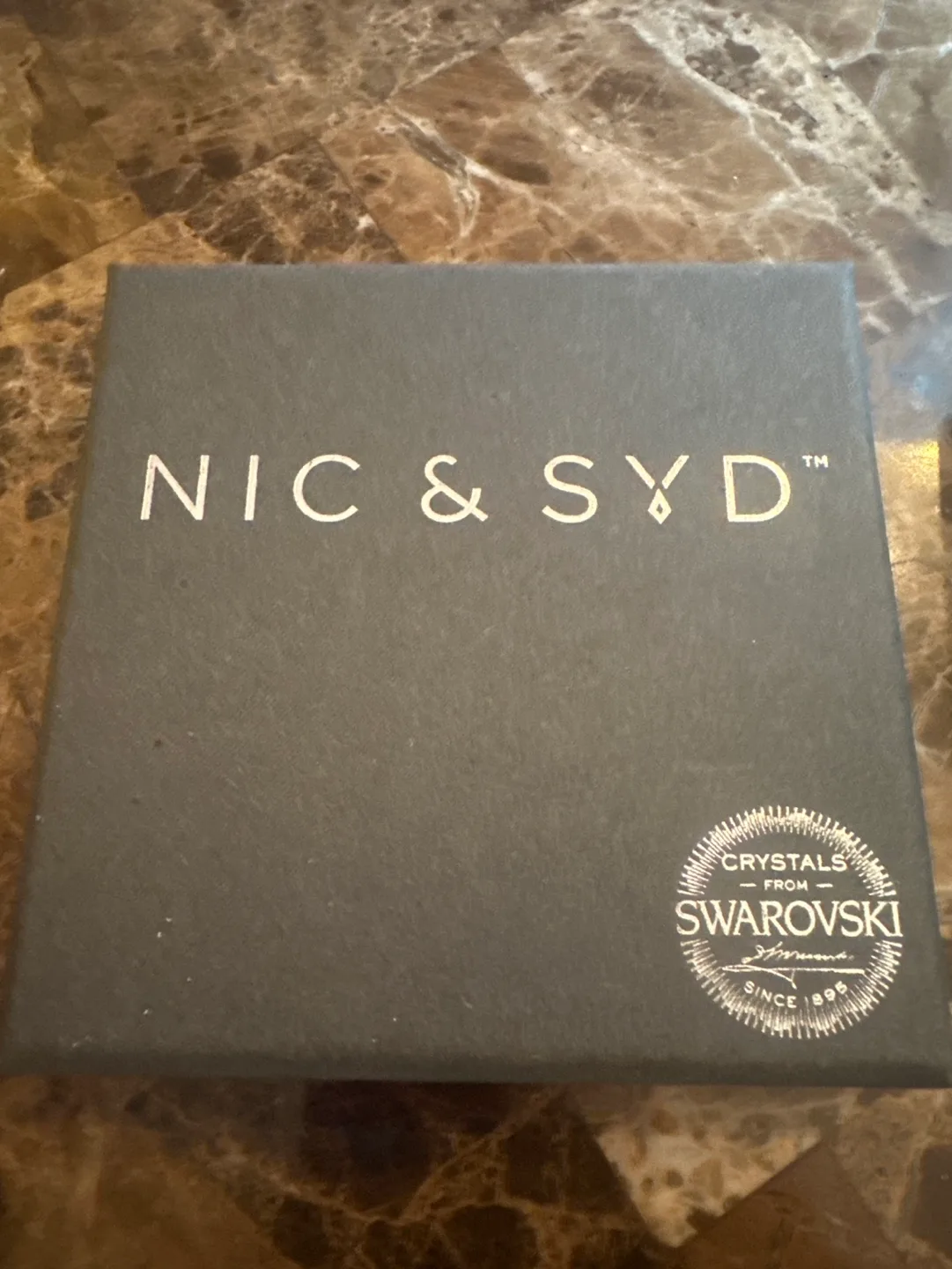 Swarovski Crystal Circle Pendant Necklace image indicator(3)