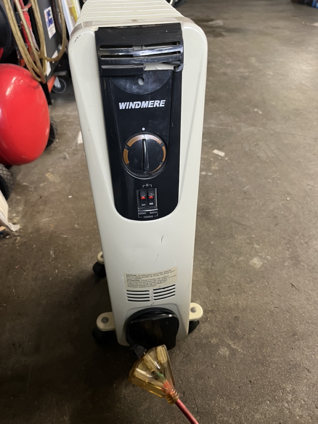 Vintage Windmere Oil Filled Radiator Heater