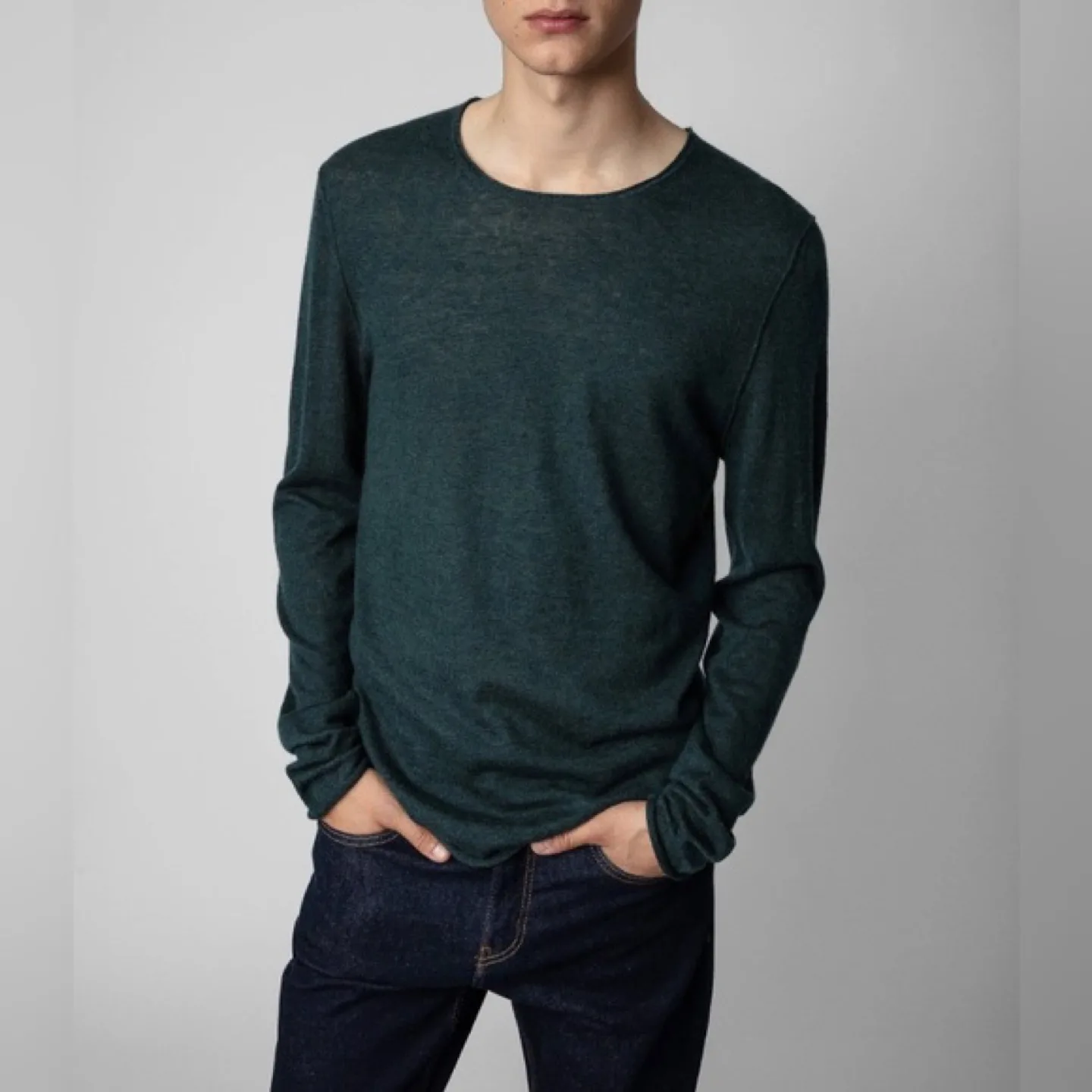 New Zadig & Voltaire Cashmere Long Sleeve Sweater with tags image indicator(9)