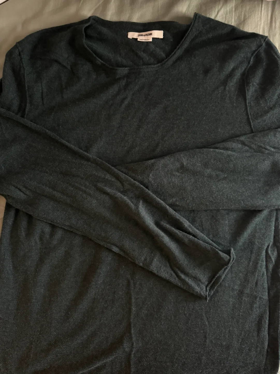 New Zadig & Voltaire Cashmere Long Sleeve Sweater with tags image indicator(5)