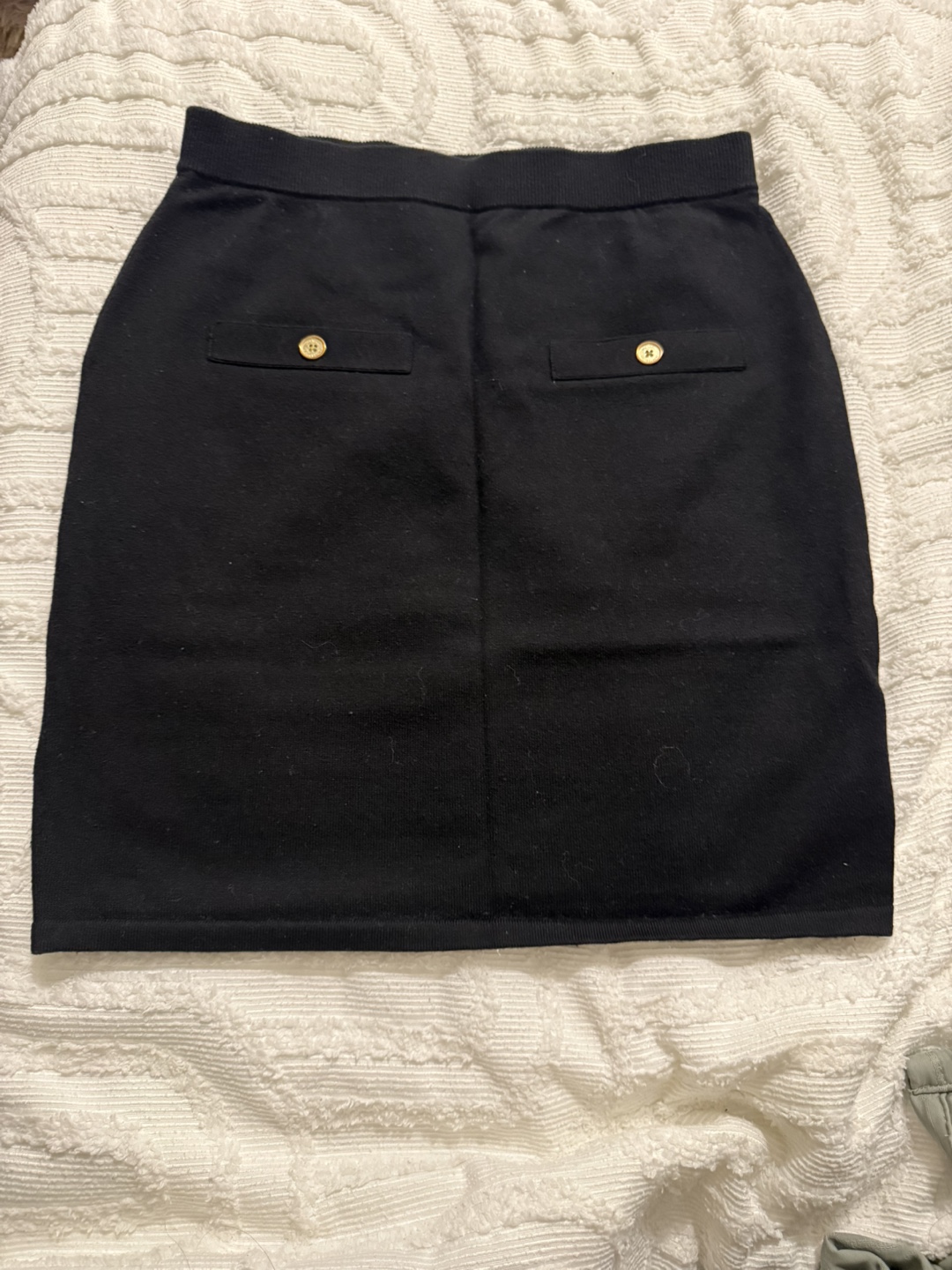Michael Kors Black Knit Mini Skirt