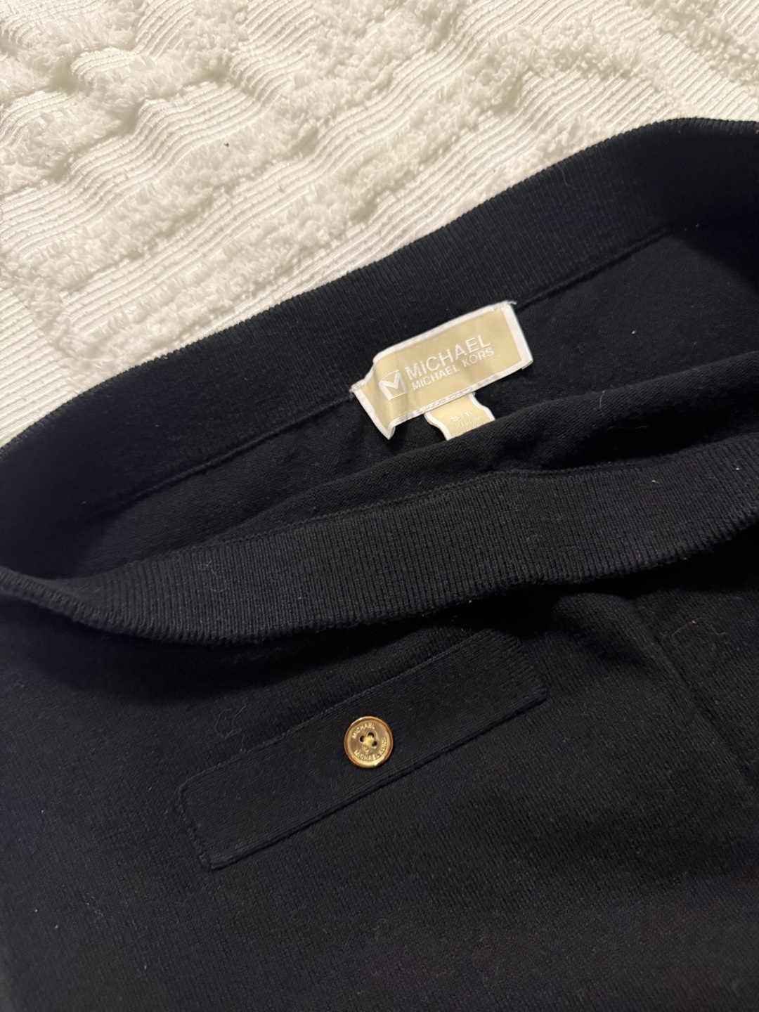 Michael Kors Black Knit Mini Skirt - photo 2