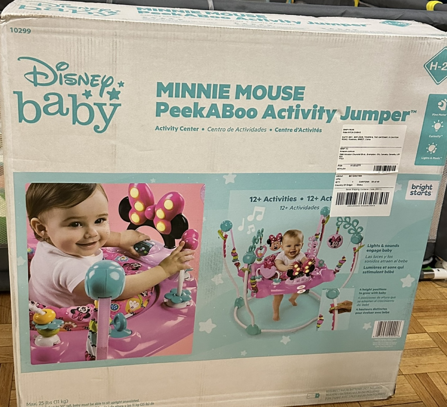 Minnie Mouse PeekABoo Activity Jumper - photo 2