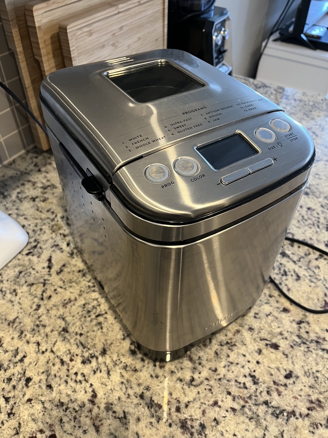 Cuisinart Bread Maker - Stainless Steel - photo 3