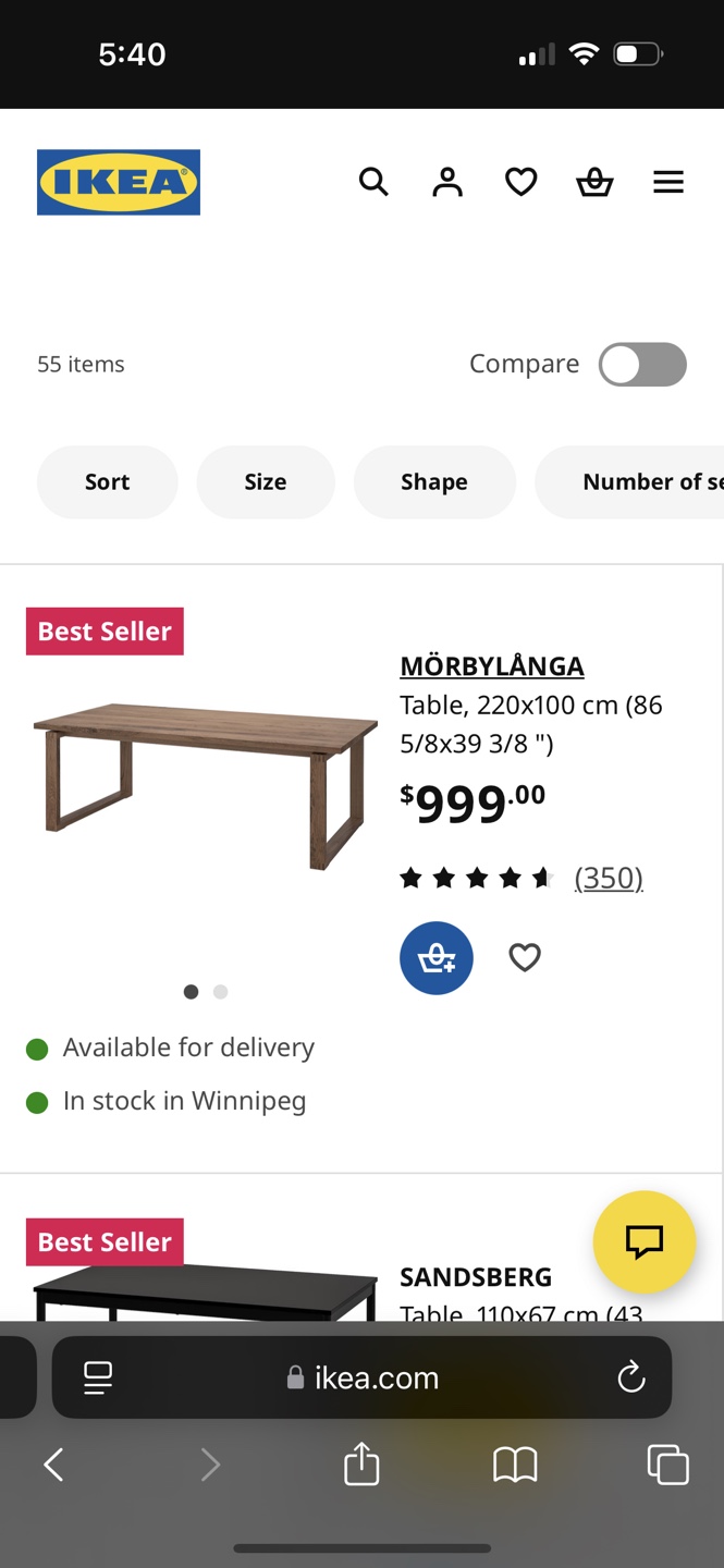 IKEA  Dining Table - photo 3