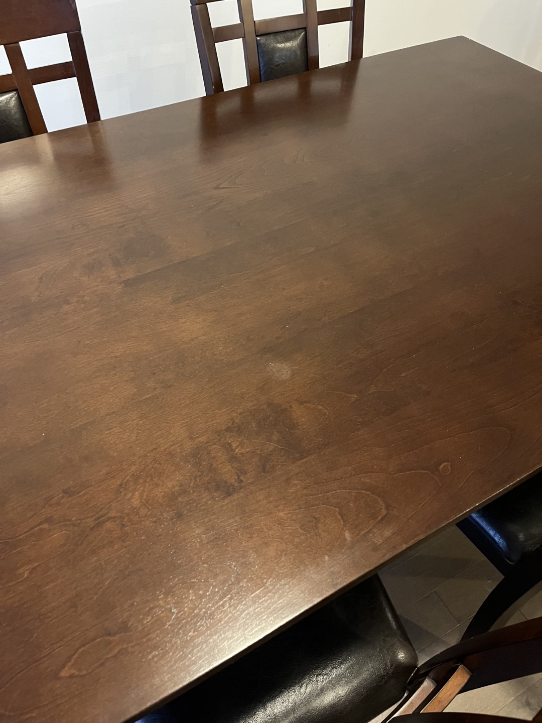 7-Piece Dining Set - Solid Wood Table & Chairs - photo 5