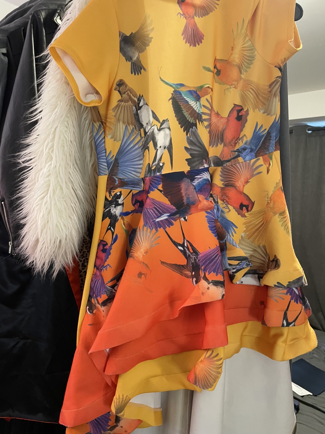 Gorgeous Bird Print Dress - photo 2