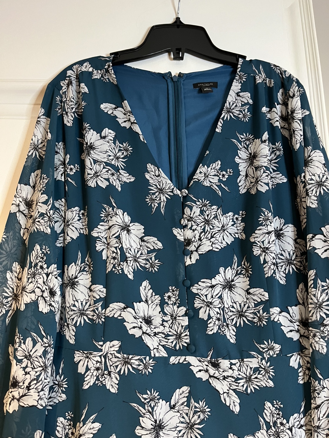 Beautiful Teal Floral Dress - photo 2