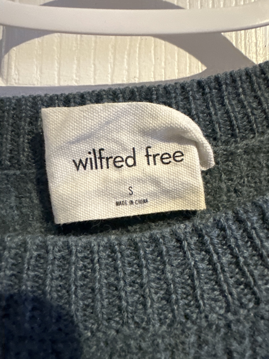 Wilfred Free teal sweater - photo 2