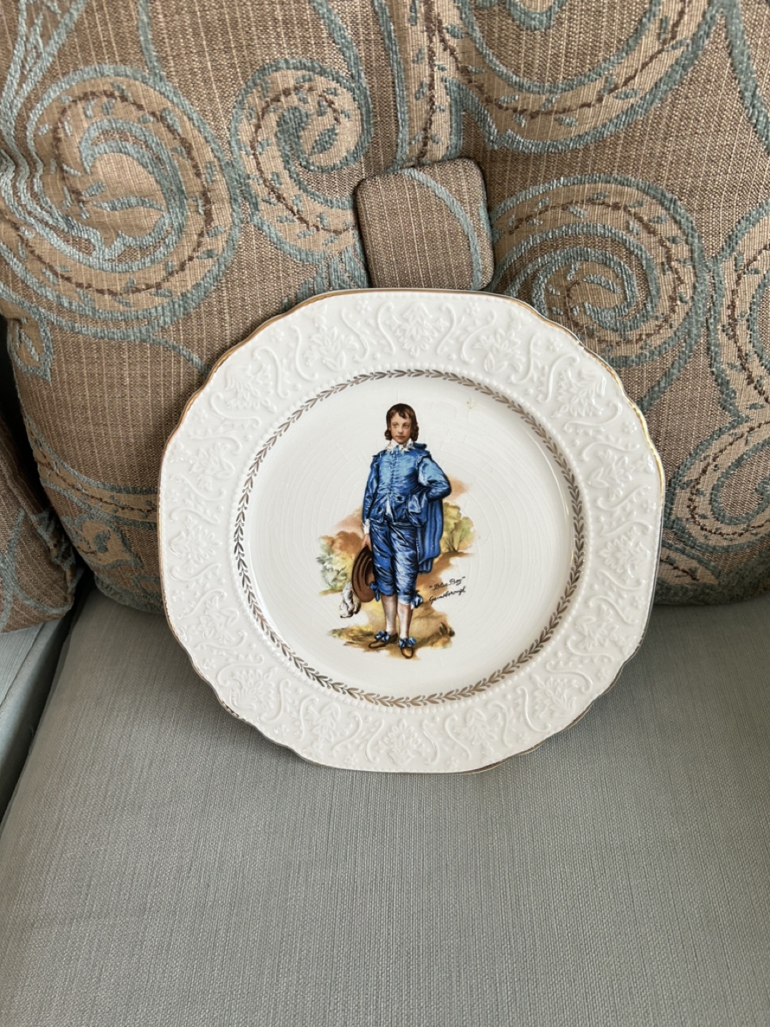 💚Vintage 10” Stratford Plate by Wood & Sons