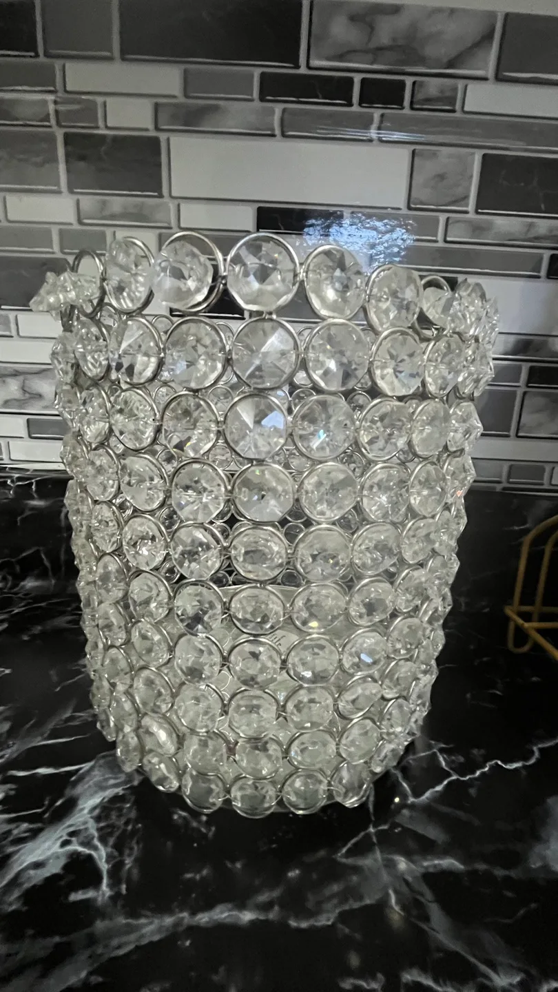 Set of 3 Crystal Beaded Candle Holders image indicator(3)