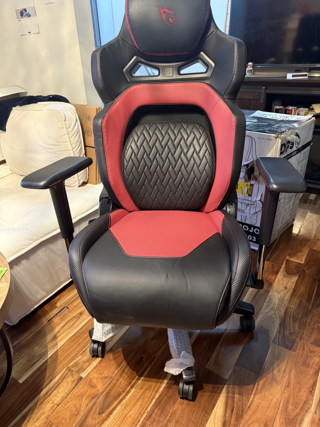 DPS Pro Bravent Elite Gaming Chair - Red & Black - photo 3