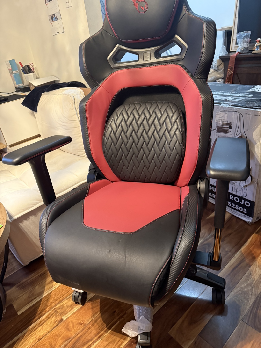 DPS Pro Bravent Elite Gaming Chair - Red & Black - photo 4