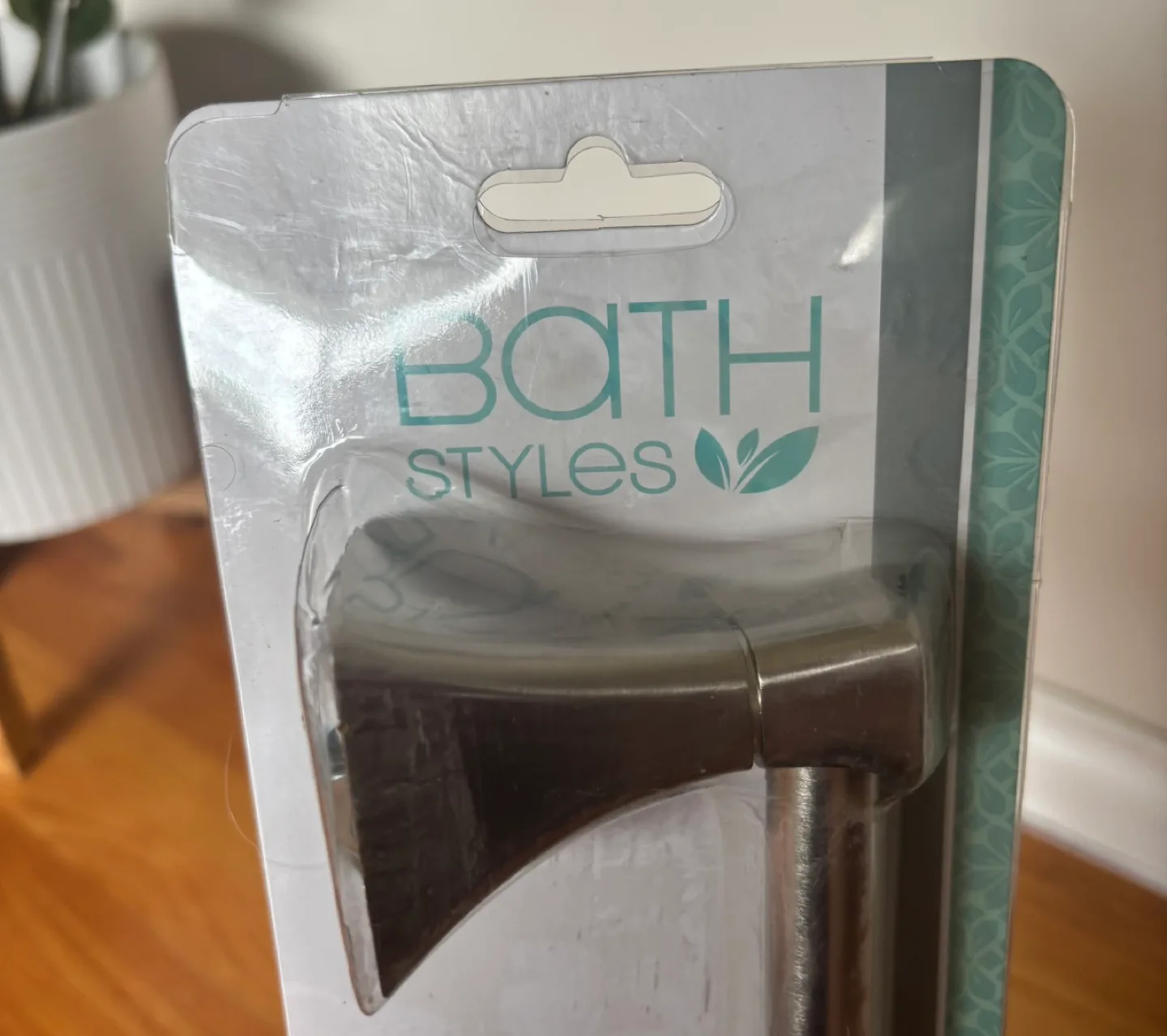 Bath Styles Brushed Nickel Towel Rail image indicator(6)