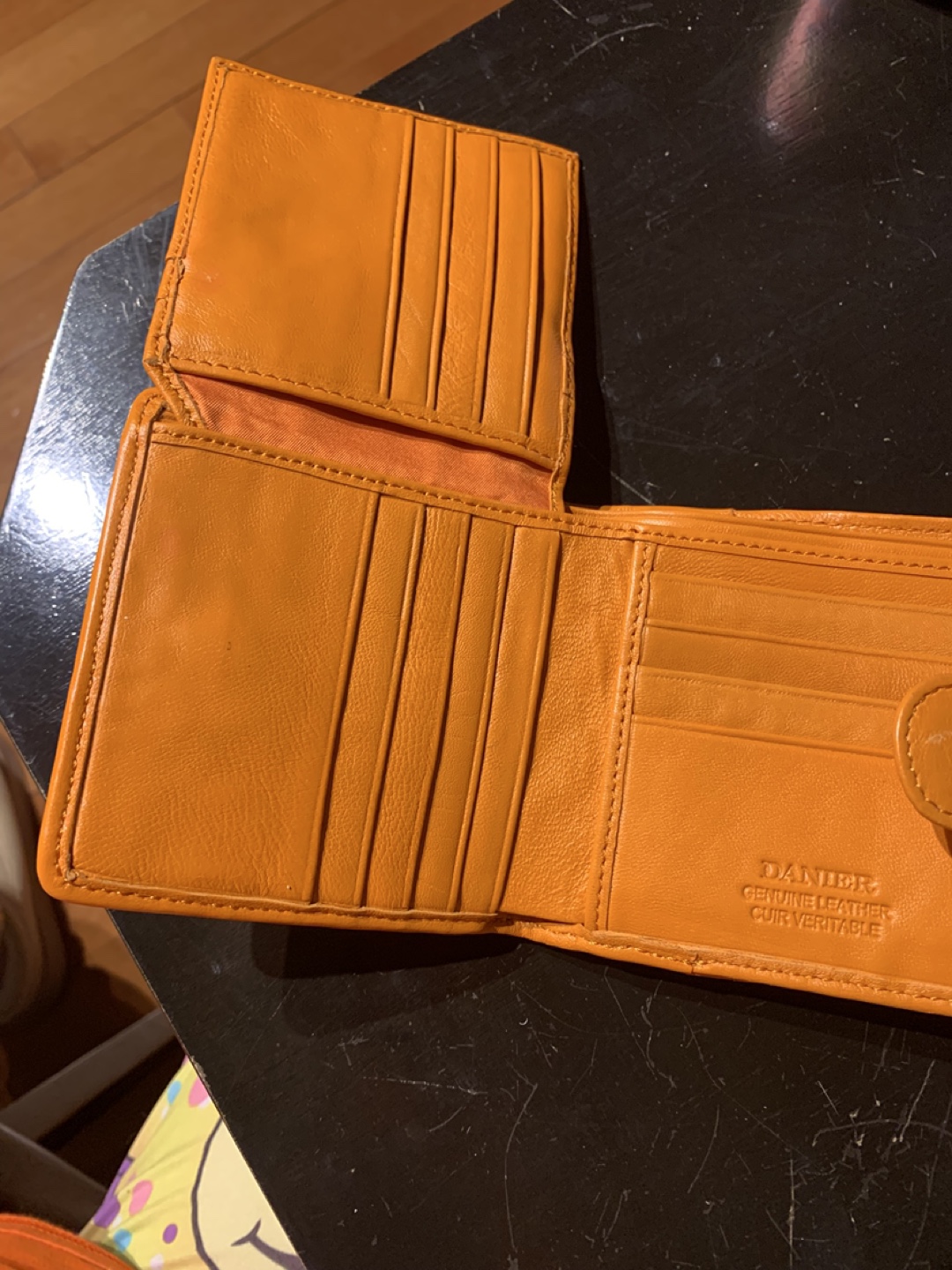 Danier Genuine Leather Quilted Wallet - photo 3
