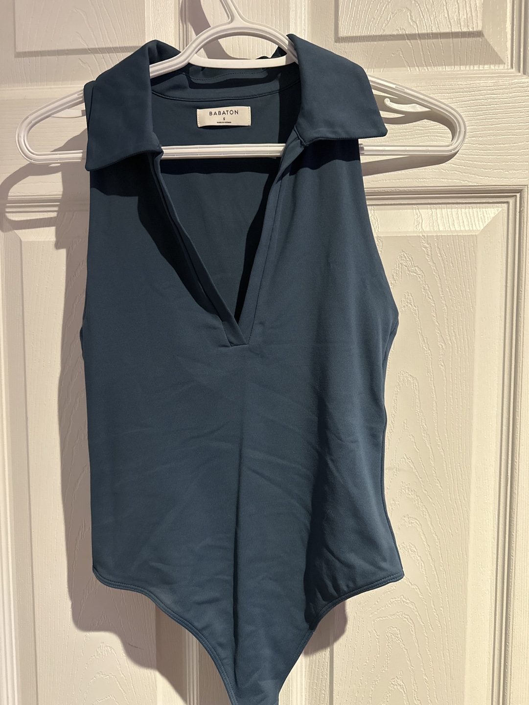 Babaton Sleeveless Collared Bodysuit
