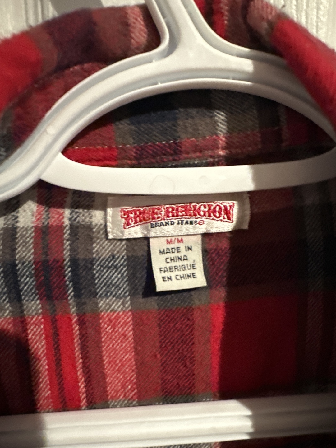 True Religion Brand Jeans Men's Flannel Shirt - photo 2