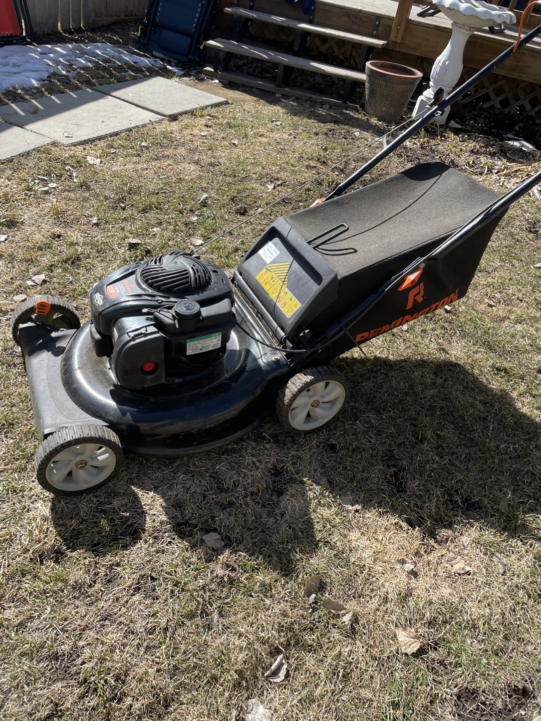 Remington RMA1BA Push Lawn Mower - photo 2