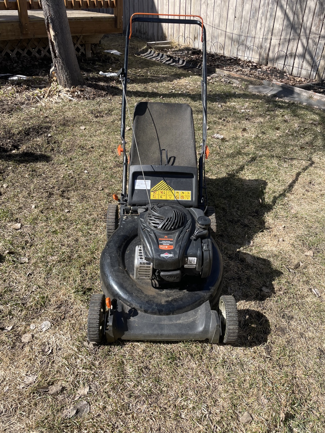 Remington RMA1BA Push Lawn Mower