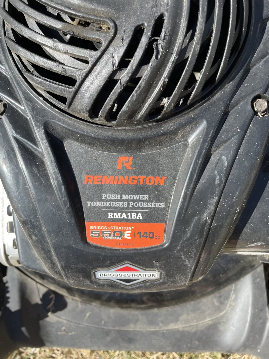 Remington RMA1BA Push Lawn Mower - photo 3