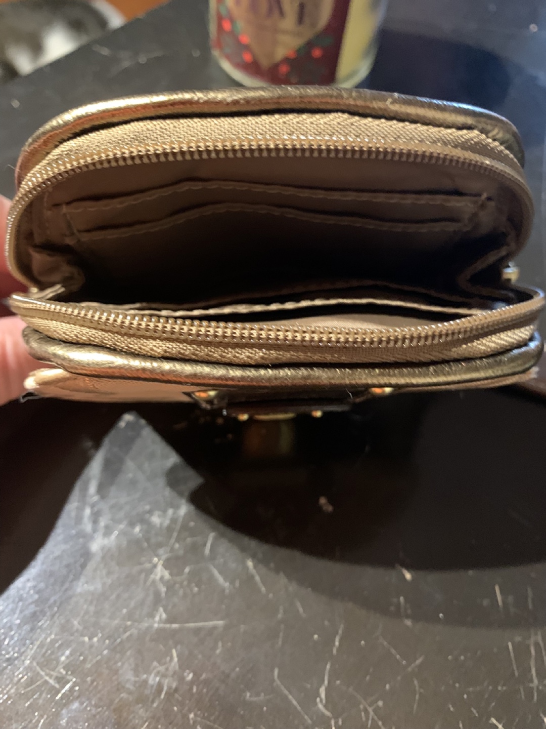Coach Beige mini wallet - photo 2