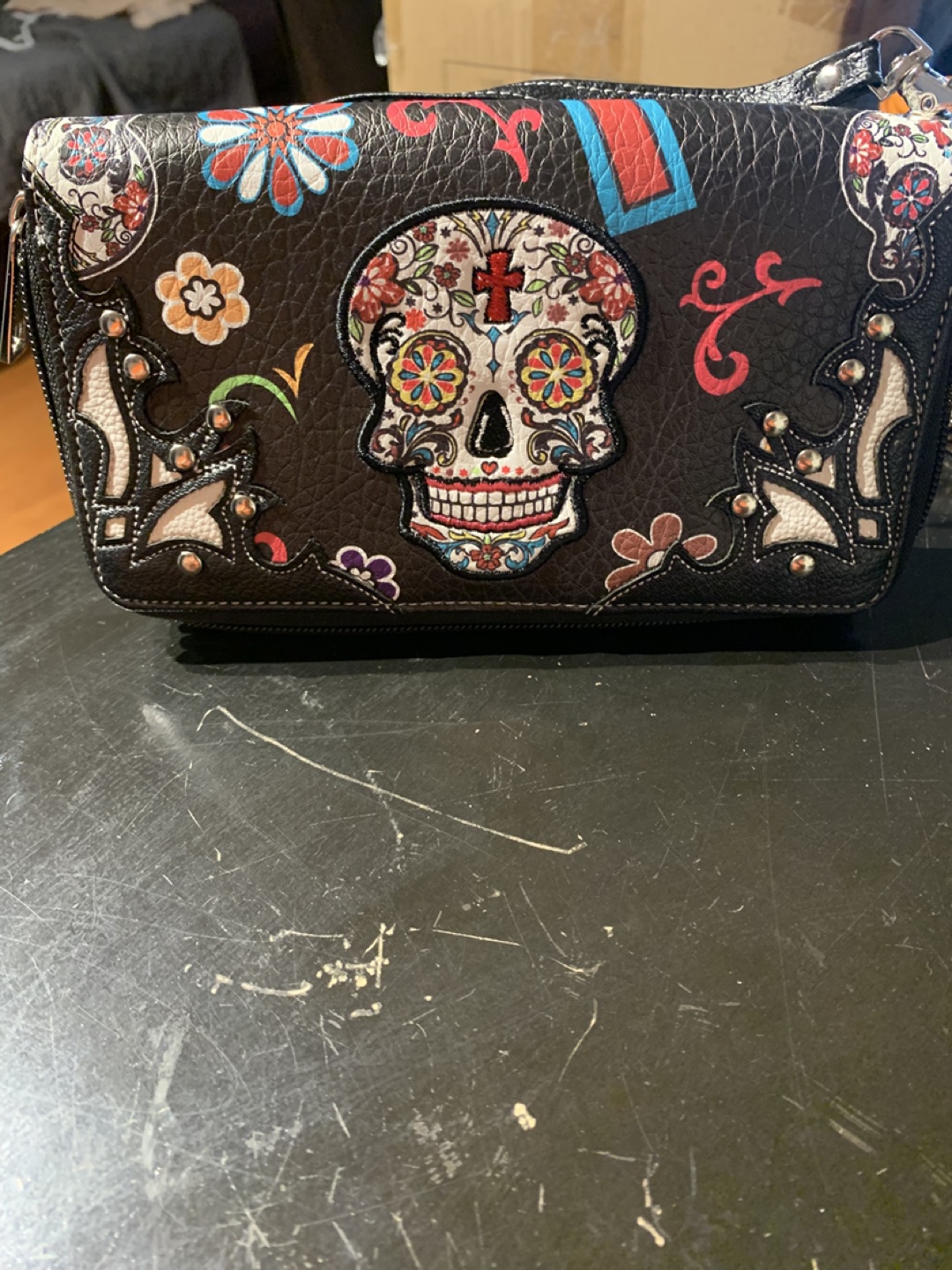 Unique Sugar Skull Wallet