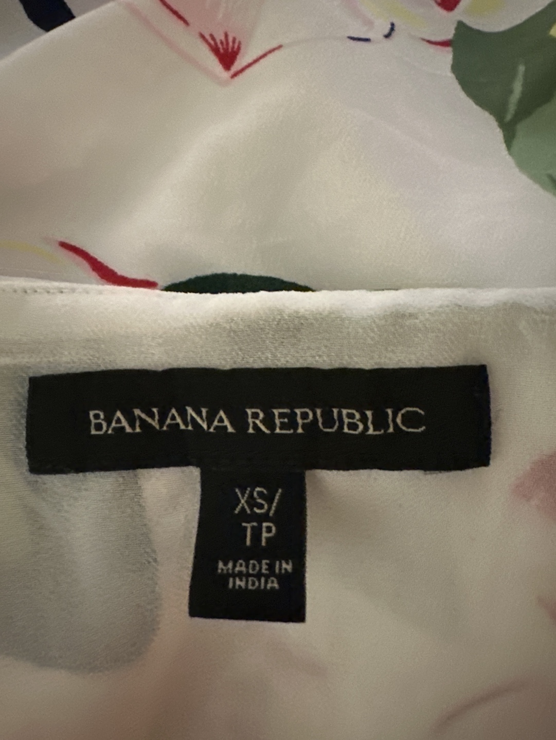 Banana Republic Floral Off-the-Shoulder Blouse - XS/TP - photo 2