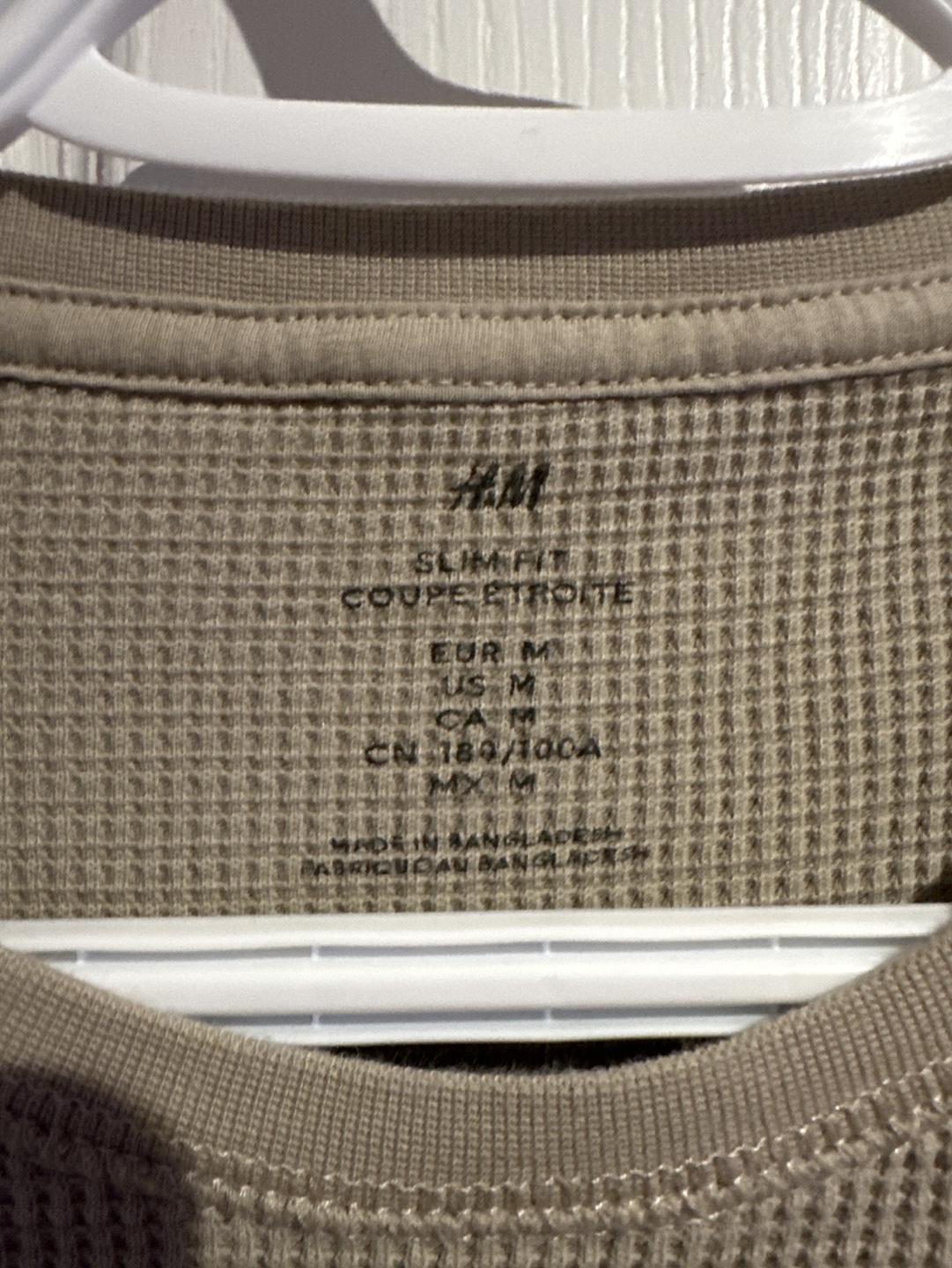 Men's H&M Thermal Shirt - Size M - photo 2