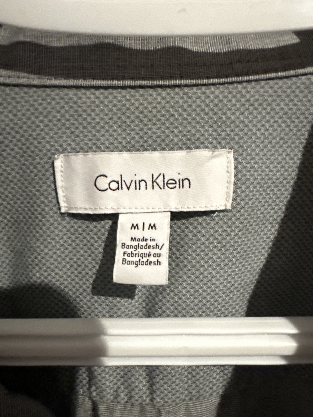 Calvin Klein Men's Grey Long Sleeve Button-Down Shirt - photo 2