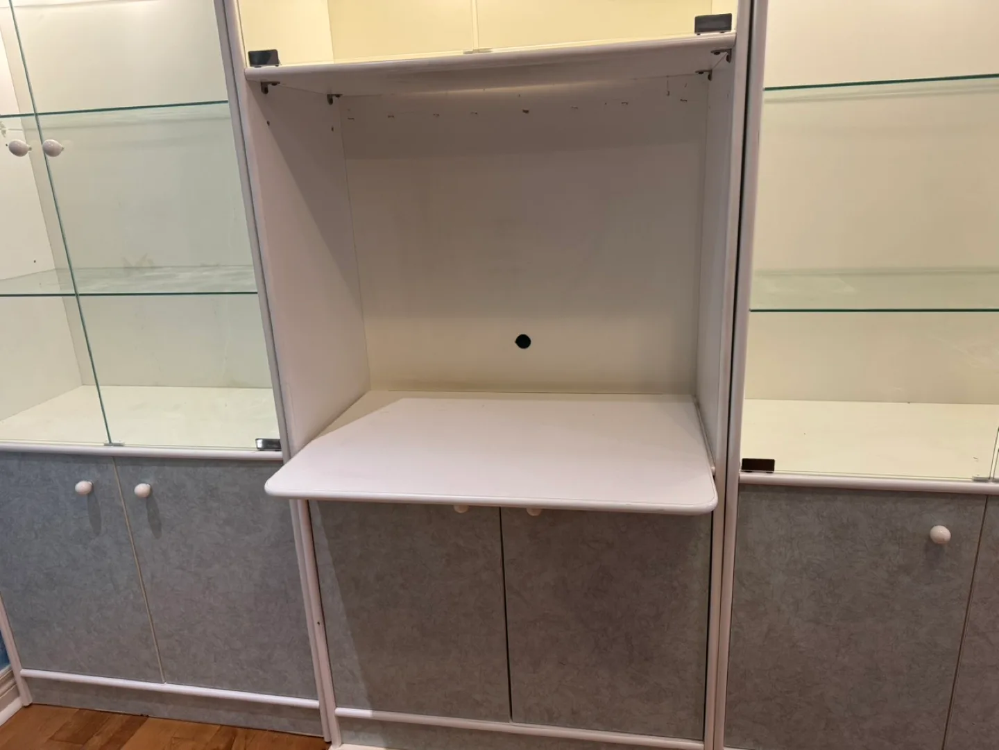 Three-Piece Display Cabinet #💚 image indicator(3)