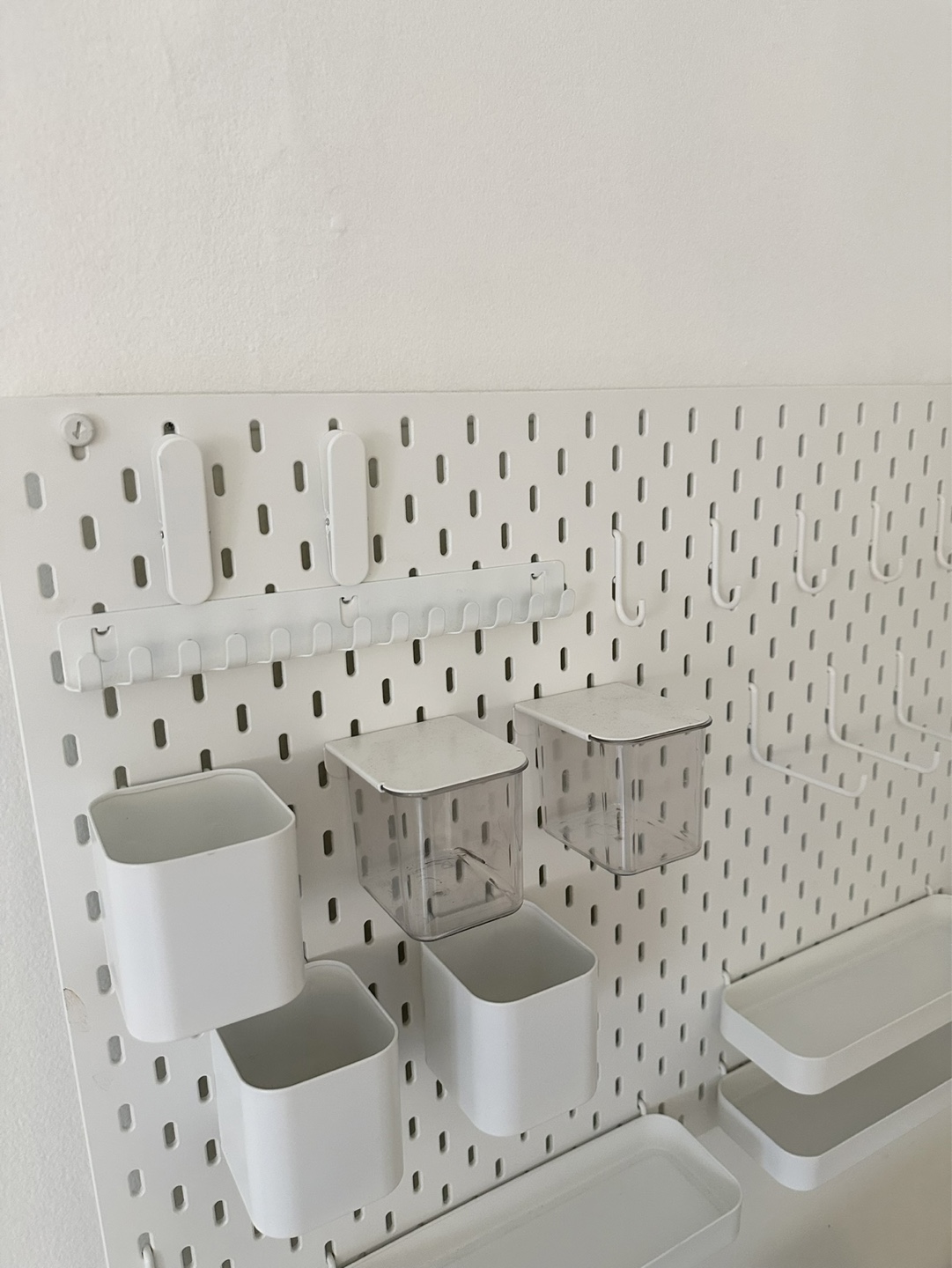 IKEA SKADIS Pegboard Organizer with Accessories - photo 2