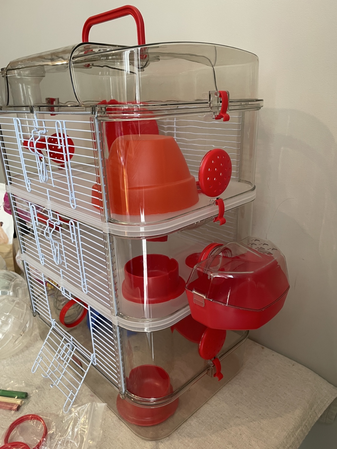 Roddy3 Trio Hamster Cage with Accessories - photo 2