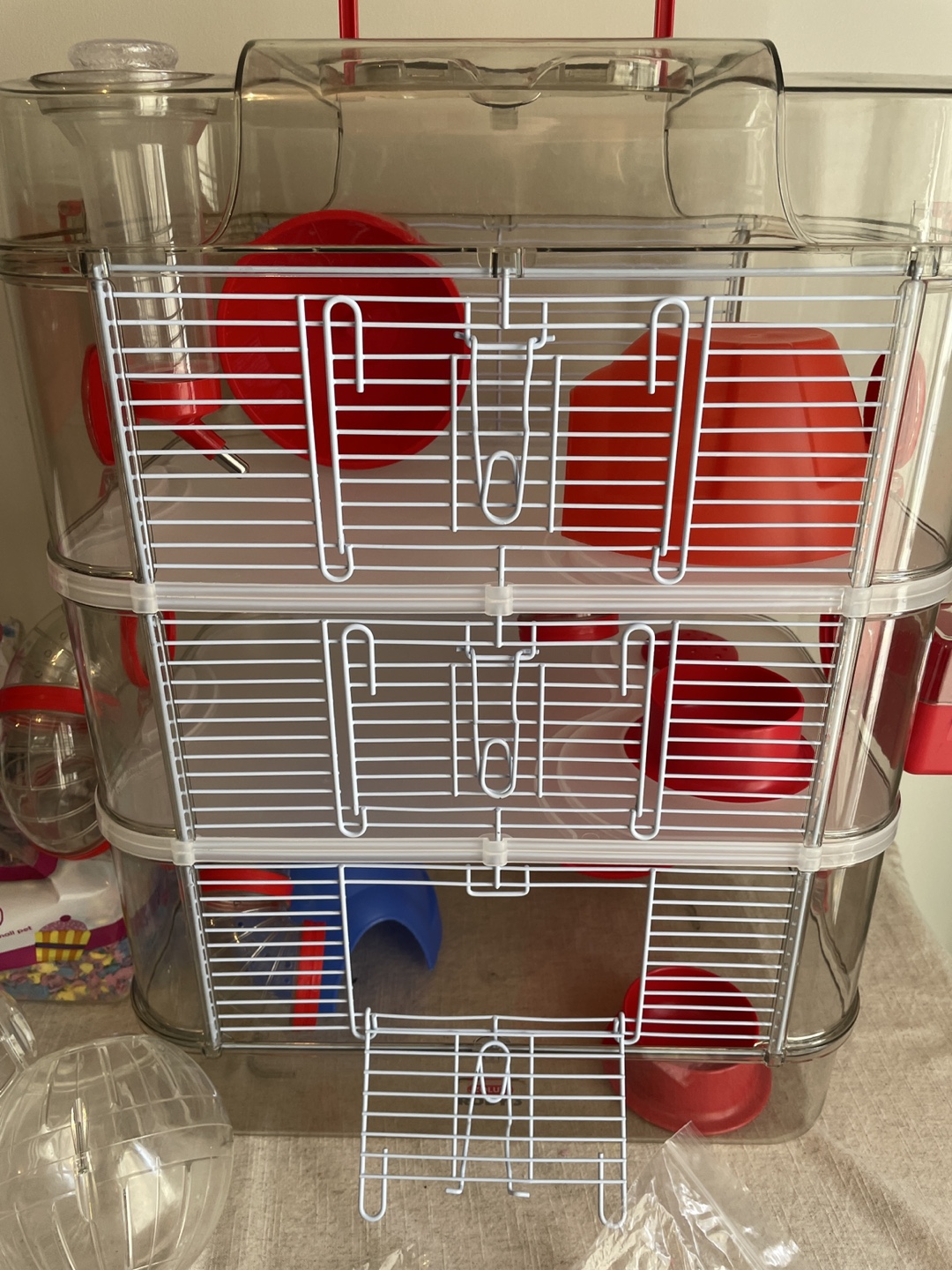 Roddy3 Trio Hamster Cage with Accessories - photo 3