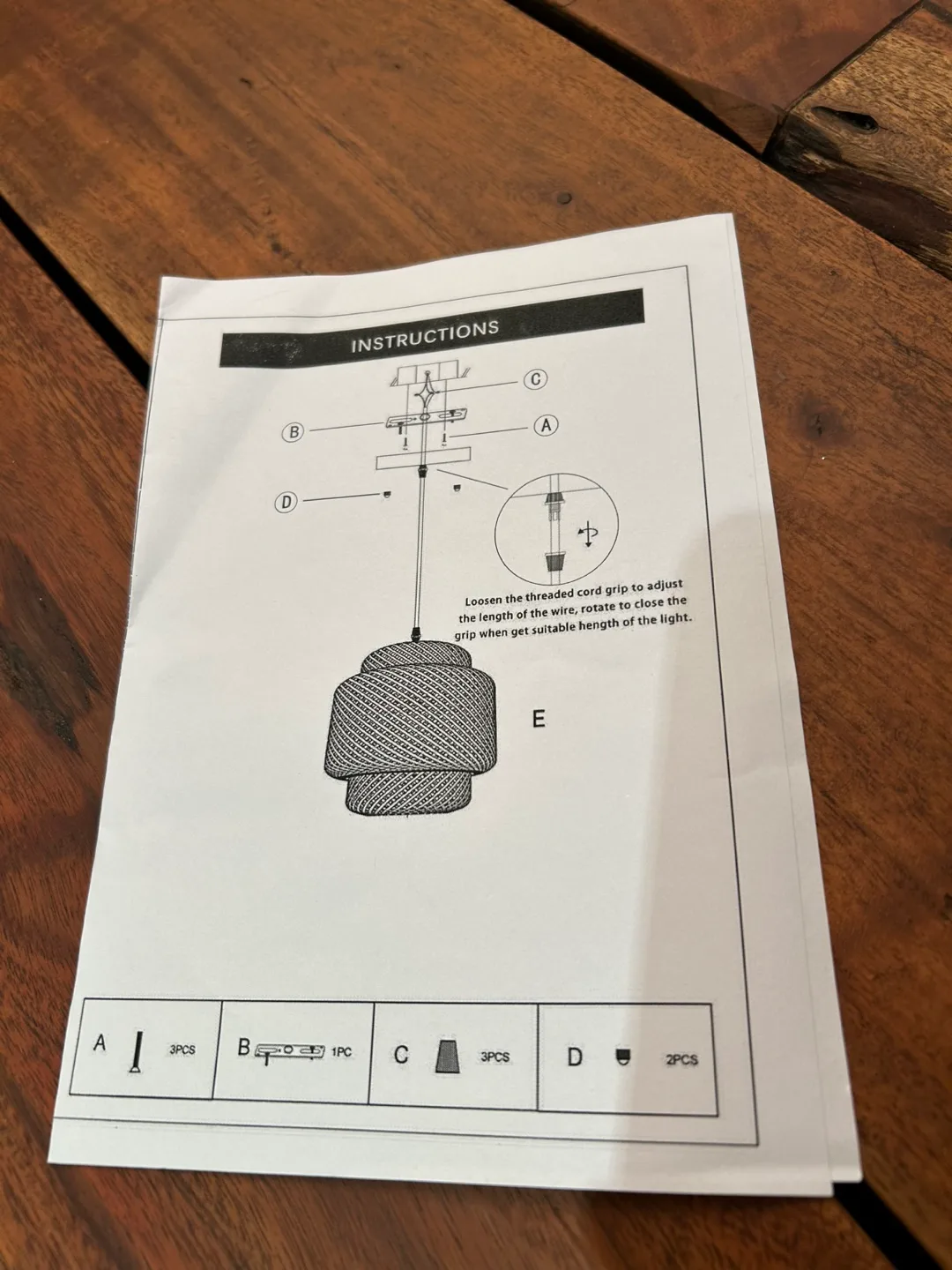 BNIB Sinnerlig Light Fixture from IKEA image indicator(3)