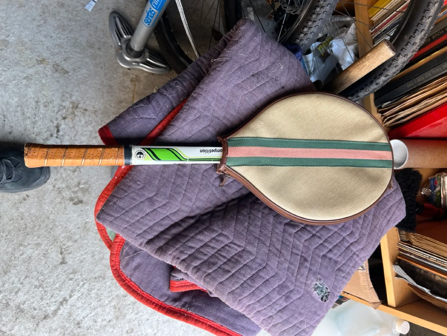 Vintage Advance Competition Tennis Racquet image indicator(6)