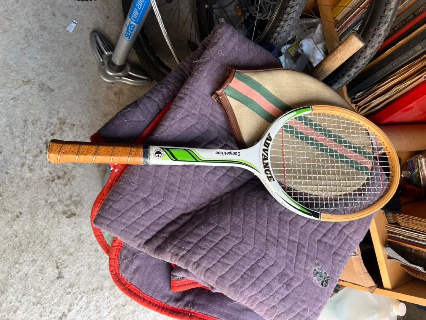 Vintage Advance Competition Tennis Racquet image indicator(5)