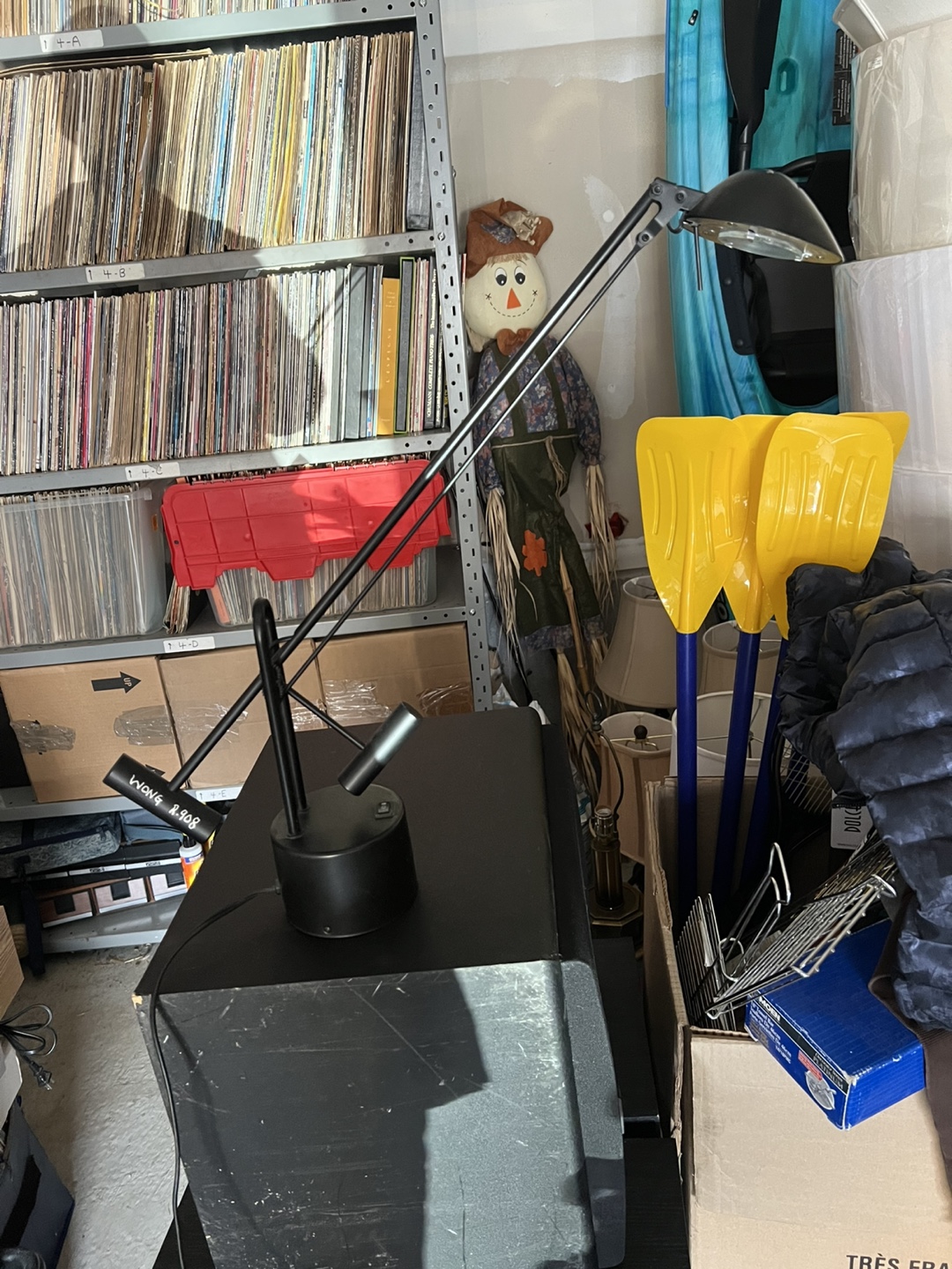 Vintage Adjustable Black Desk Lamp