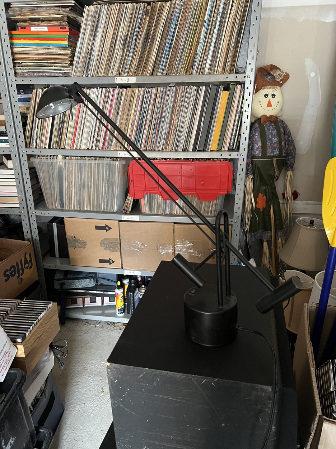 Vintage Adjustable Black Desk Lamp - photo 2