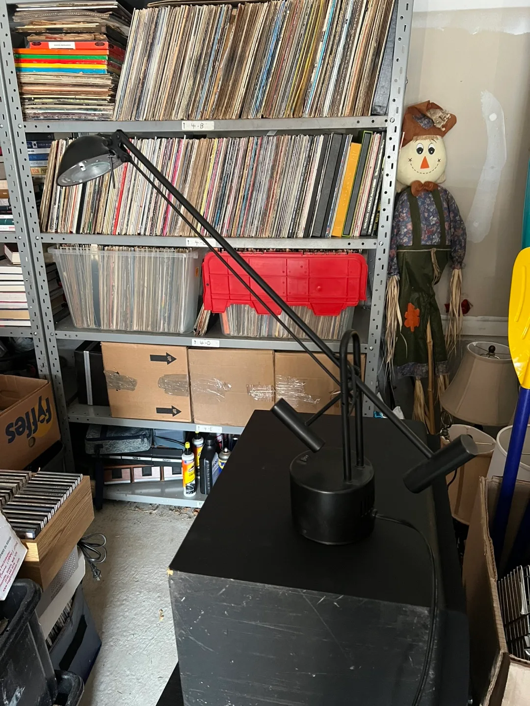 Vintage Adjustable Black Desk Lamp image indicator(2)