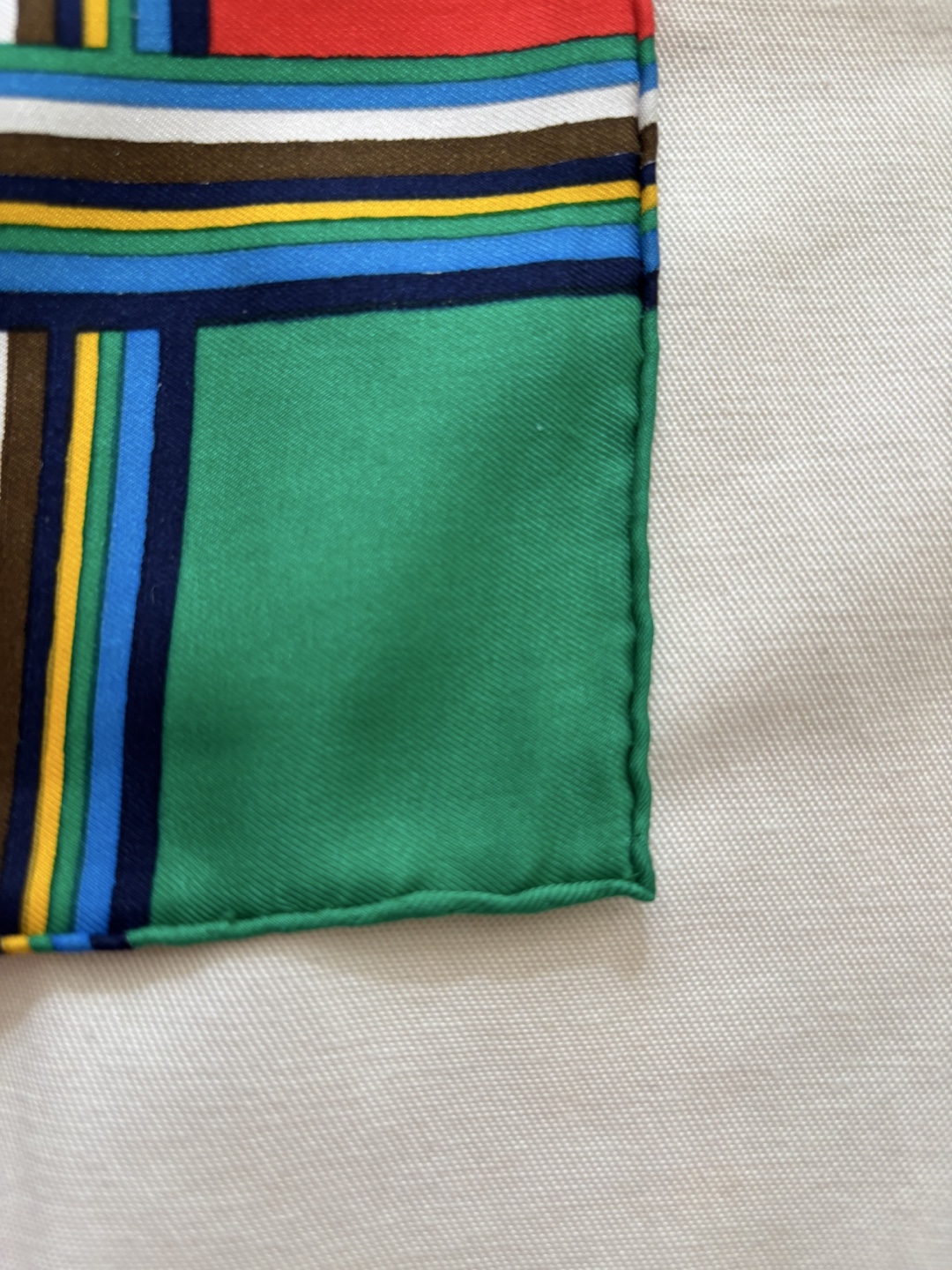 Vintage 100% Silk scarf-Yves Saint Laurent - photo 3
