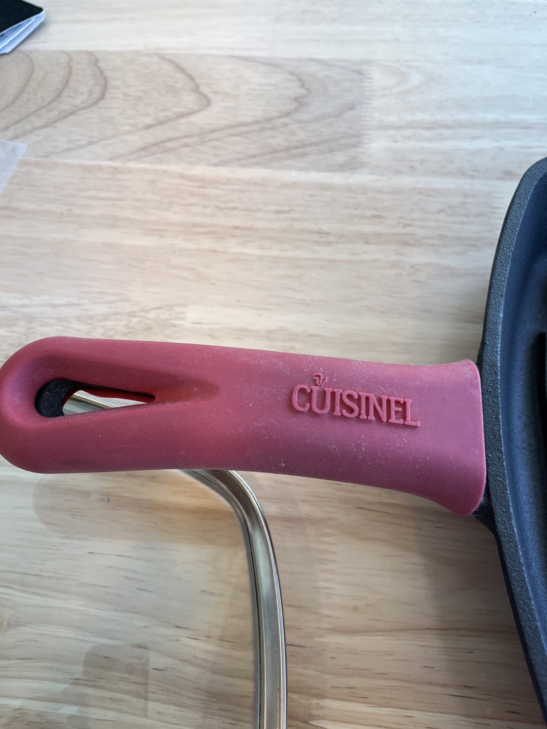 Cuisinel Cast Iron Grill Pan with Lid - photo 3