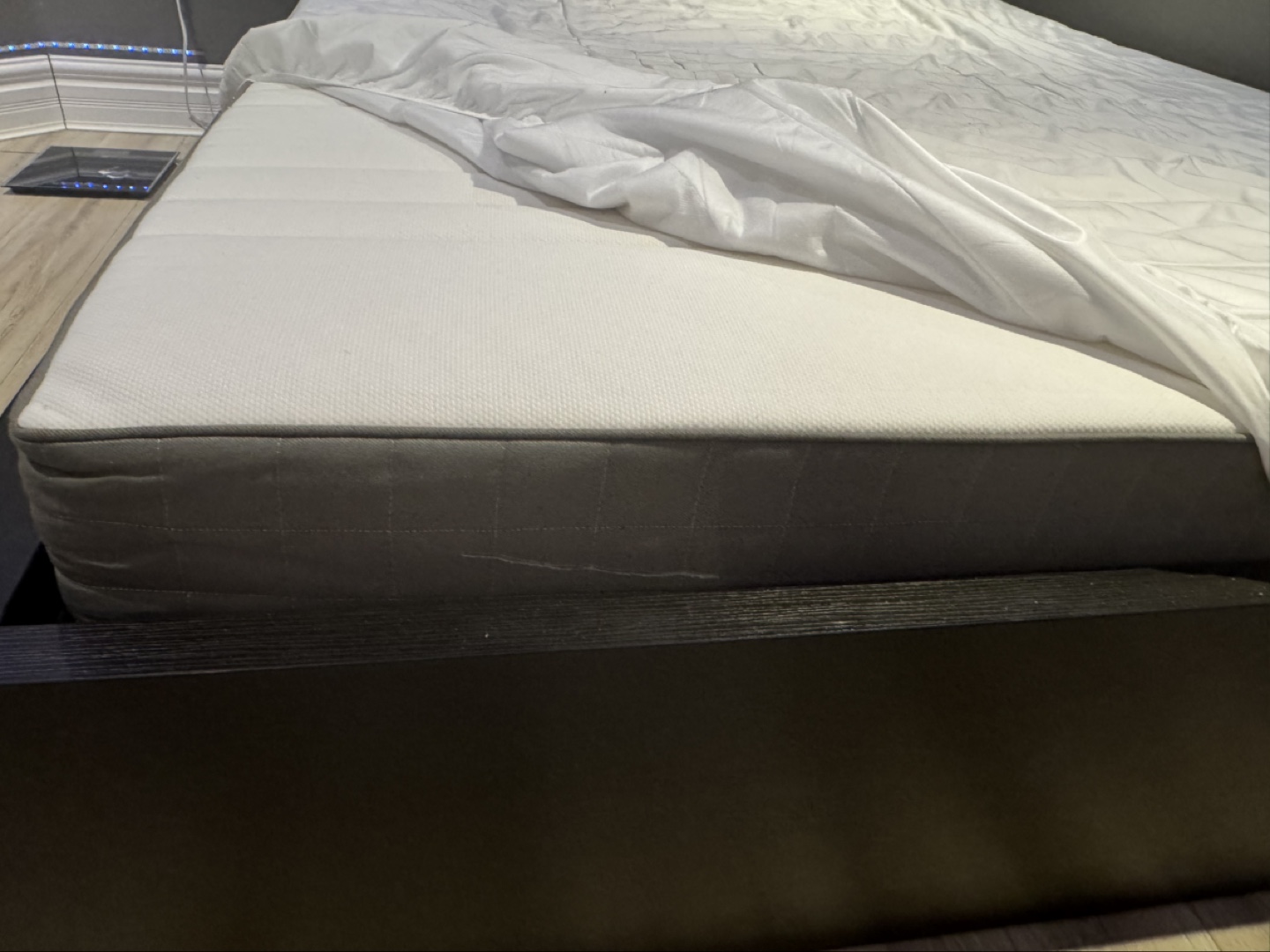 IKEA MALM Bed Frame and Mattress - photo 3