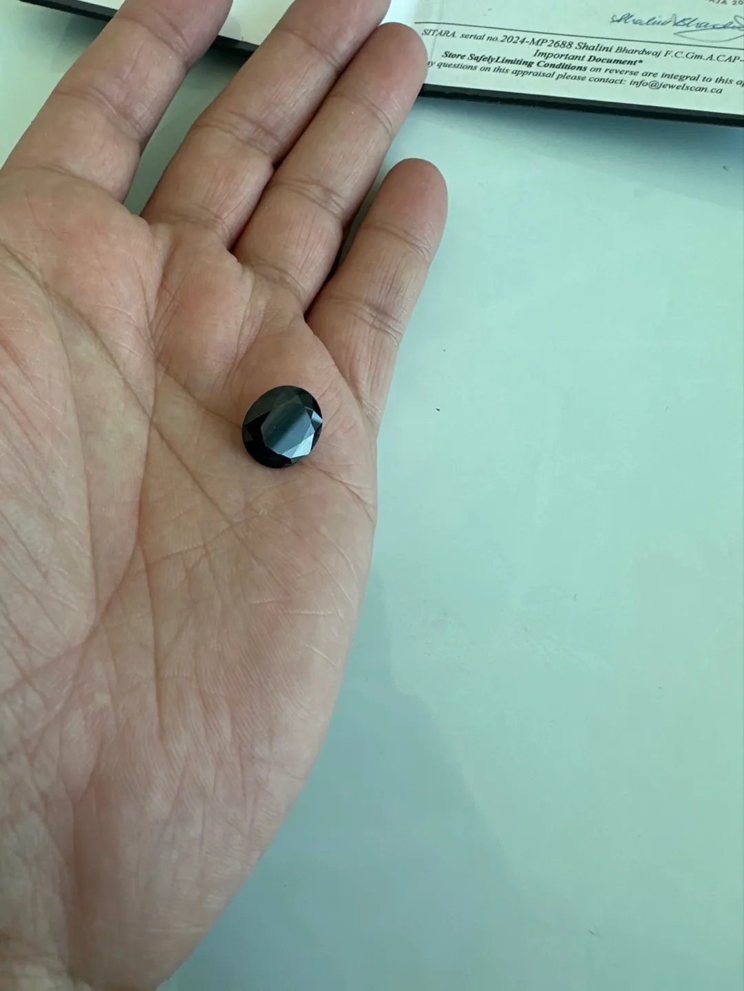 Natural Blue Sapphire Oval Cut Loose Gemstone 7.20cts 💚 thumbnail