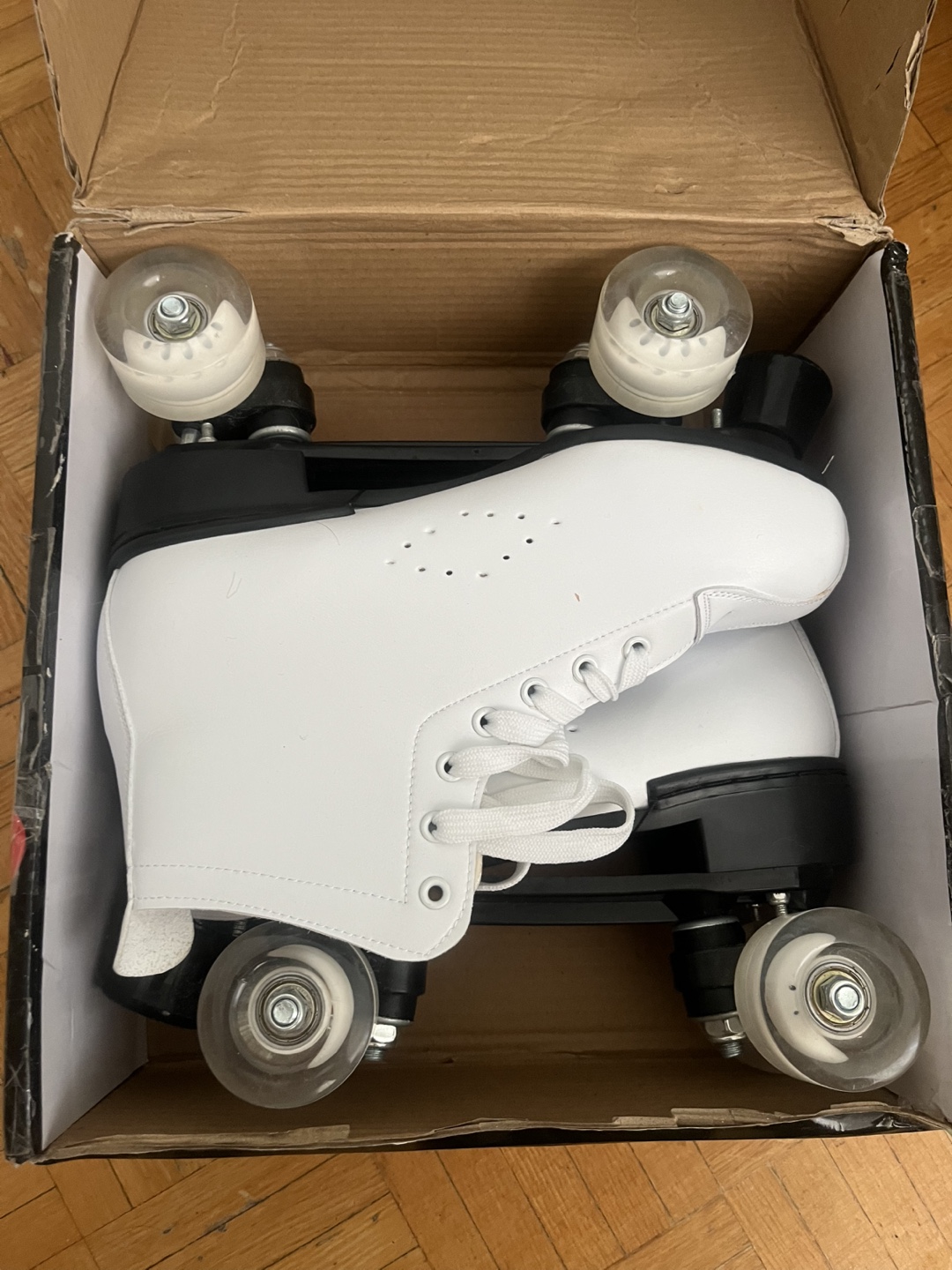 White Angels Skates Roller Skates size 41 men or woman
